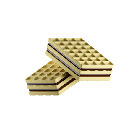 Wafer Chocolate  3D Icon