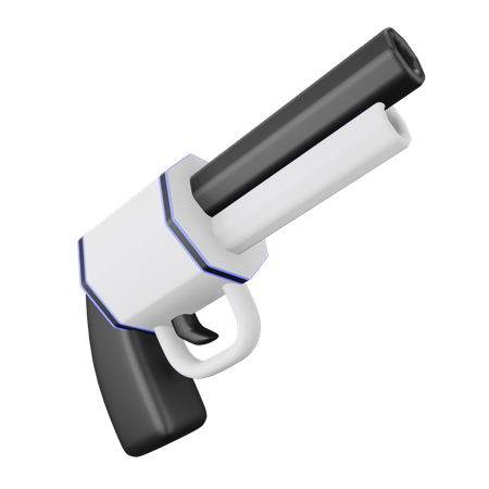 Pistole  3D Illustration