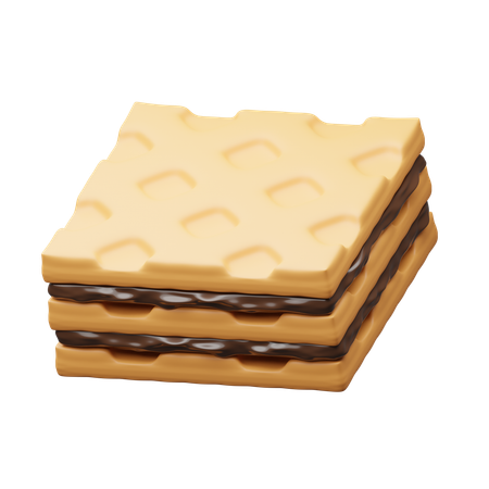 Wafer  3D Icon