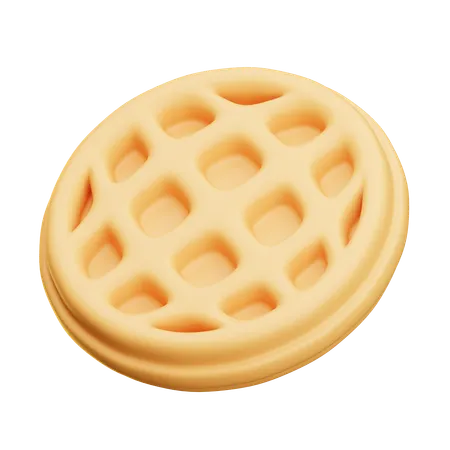 Waffle  3D Icon