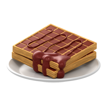 Waffle  3D Icon