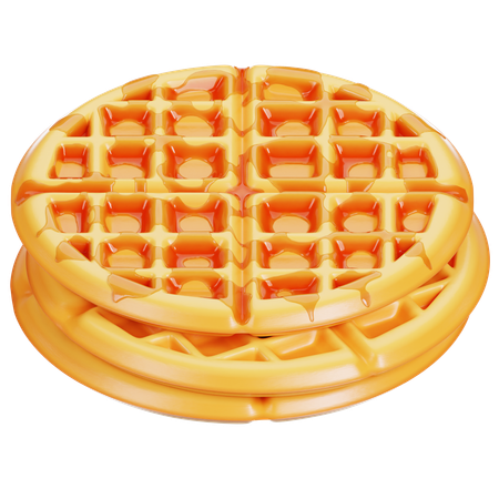 Waffle  3D Icon