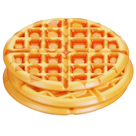 Waffle  3D Icon