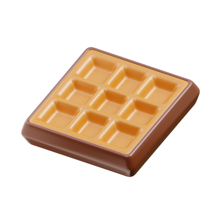 Waffle  3D Icon