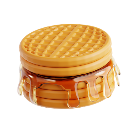 Waffles  3D Icon