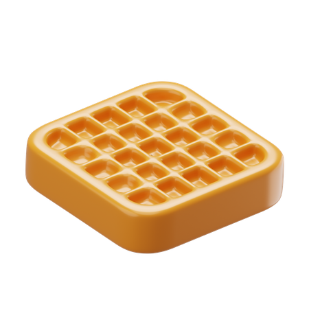 Waffles  3D Icon