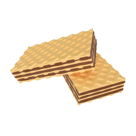 Waffles  3D Icon