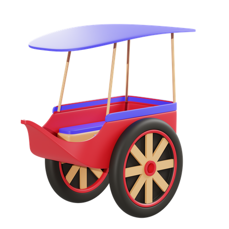 Wagen  3D Illustration