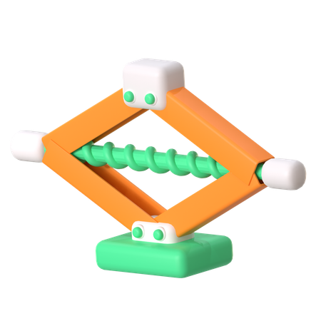 Wagenheber  3D Icon