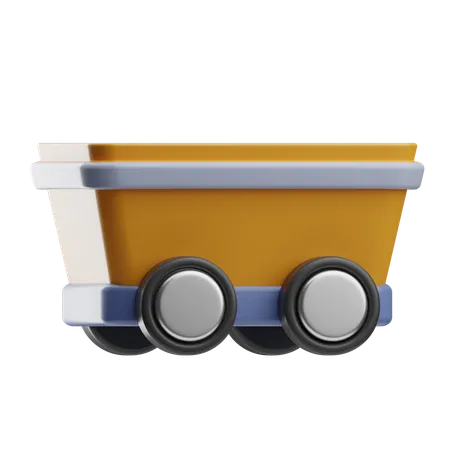 Wagon  3D Icon