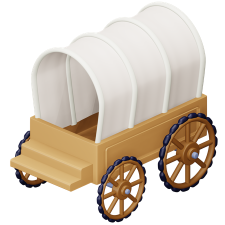 Wagon  3D Icon