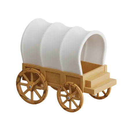 Wagon  3D Icon