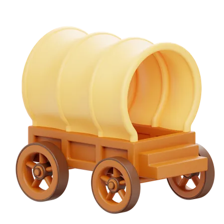 Wagon  3D Icon