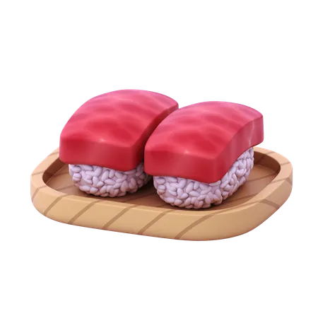 Wagyu Nigiri  3D Icon