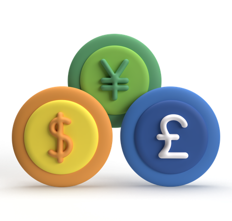 Währung  3D Icon