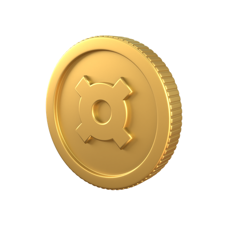 Währung goldmünze  3D Icon