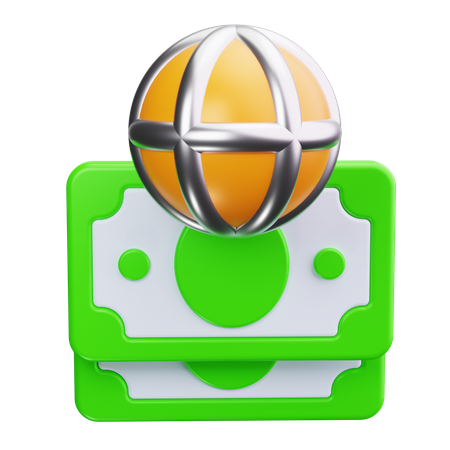 Währung Globus  3D Icon