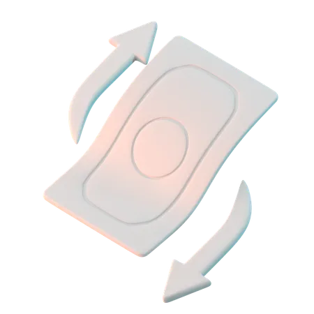 Geldwechsel  3D Icon