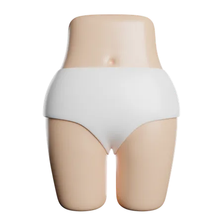 Waist  3D Icon