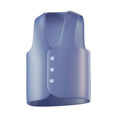 Waistcoat  3D Icon