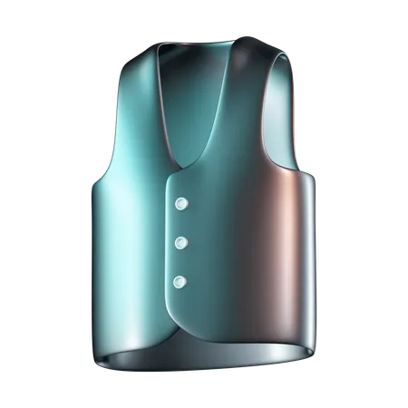 Waistcoat  3D Icon