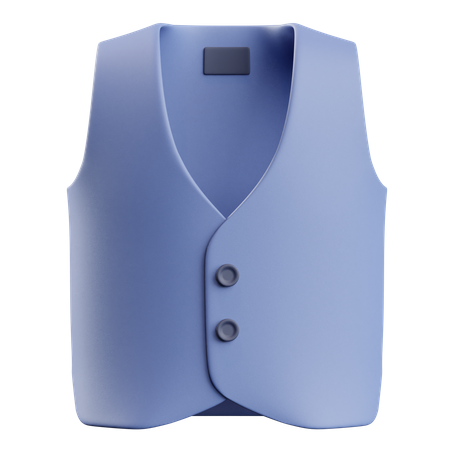 Waistcoat  3D Icon