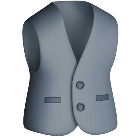 Waistcoat  3D Icon