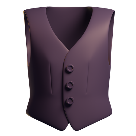 Waistcoat  3D Icon