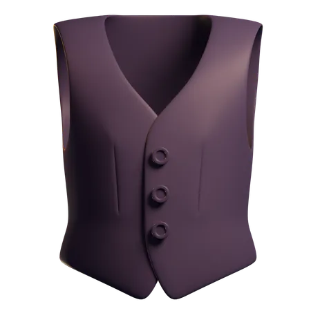 Waistcoat  3D Icon