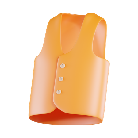 Waistcoat  3D Icon