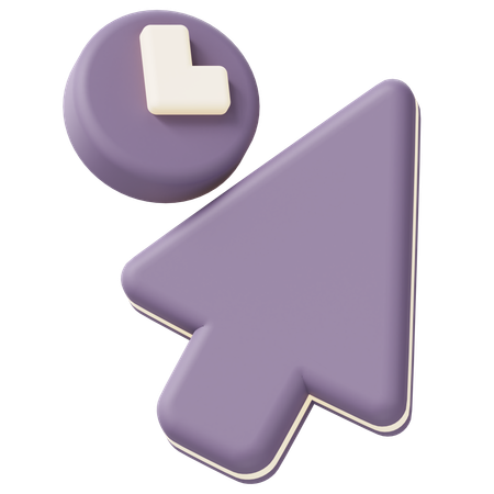 カーソルを待つ  3D Icon