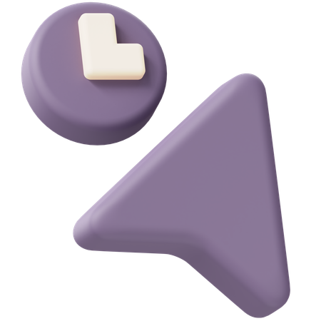 Wait Cursor  3D Icon