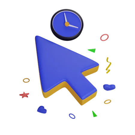 Wait Cursor  3D Icon