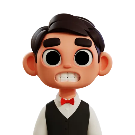 Waiter  3D Icon