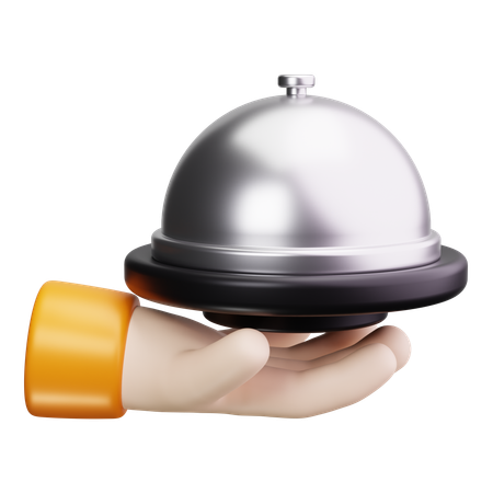 Waiter  3D Icon