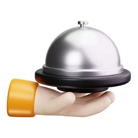 Waiter  3D Icon