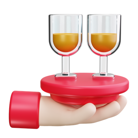 Waiter  3D Icon