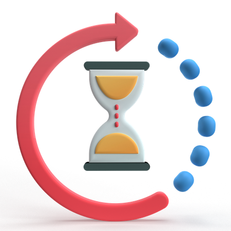 Waiting  3D Icon