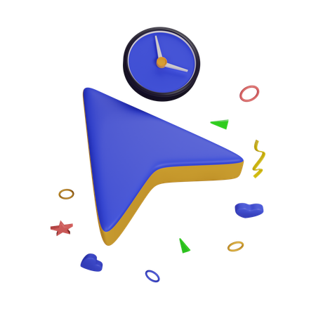 Waiting Cursor  3D Icon