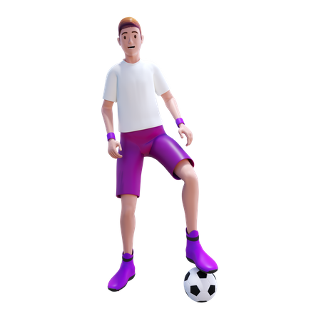 Waiting For Goal  3D Icon
