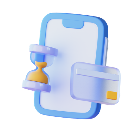 入金待ち  3D Icon