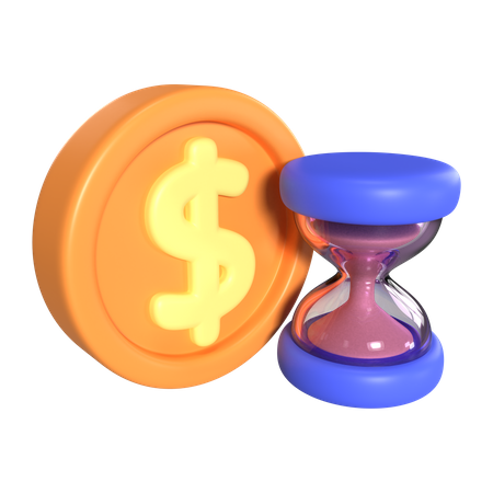 Waiting Payment  3D Icon