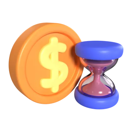 Waiting Payment  3D Icon