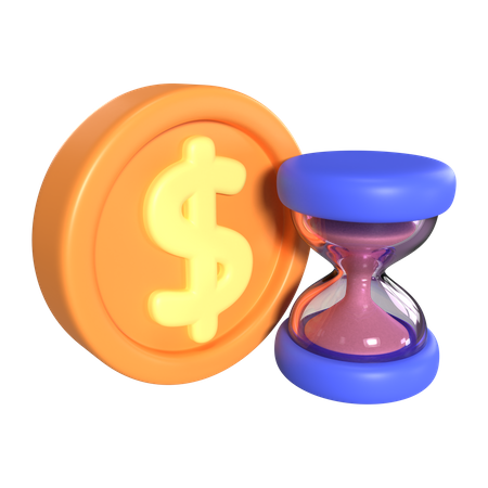 Waiting Payment  3D Icon