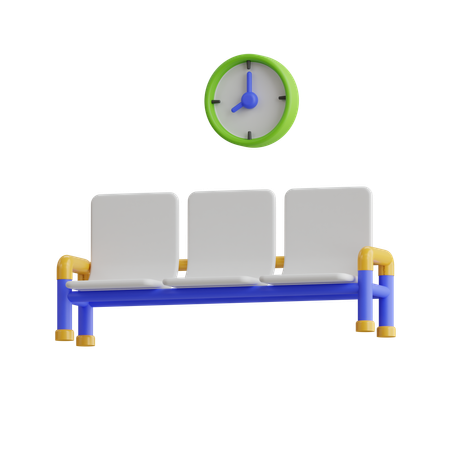 Waiting Room  3D Icon