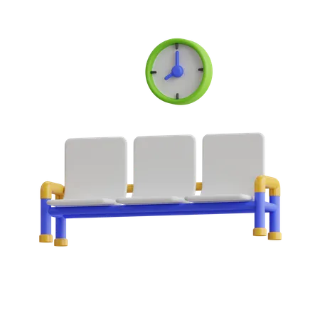 Waiting Room  3D Icon