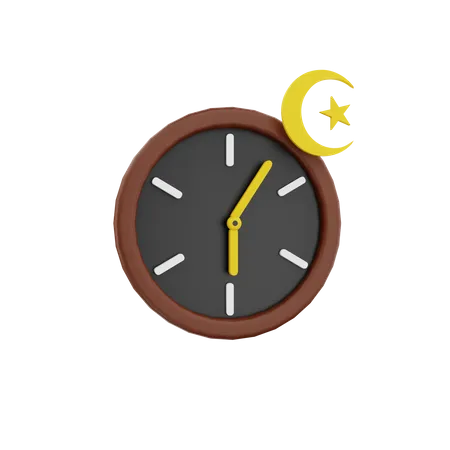 Waktu Buka Puasa  3D Icon