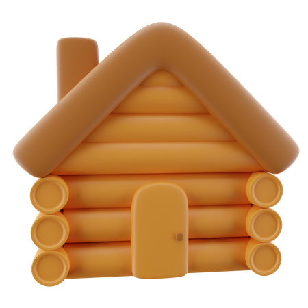 Waldhütte  3D Icon