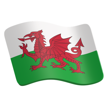 Wales  3D Icon