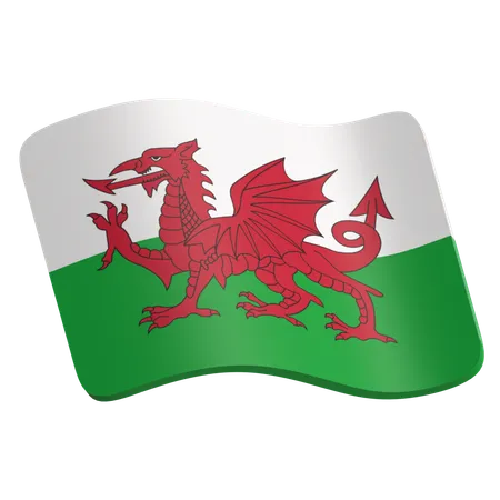 Wales  3D Icon